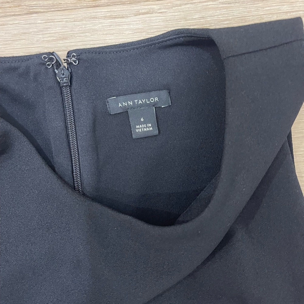 Ann Taylor Black High Low Dress - Picture 2 of 5